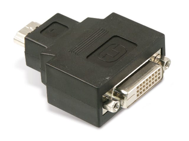 SHVP BS77400 - Adapter HDMI Stecker auf DVI-D (24+1) Buchse, vergoldet