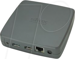 SILEX DS-700 - Geräteserver, 1x RJ45, 1x USB 2.0, 1x USB 3.0