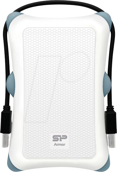 SIPO 31227 - Silicon Power Armor A30, weiß, USB 3.0, 1 TB