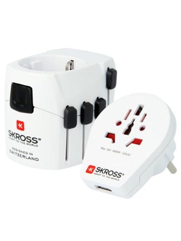 SKROSS 1302539 - SKROSS PRO World & USB, 1x USB-A, 1x USB-C