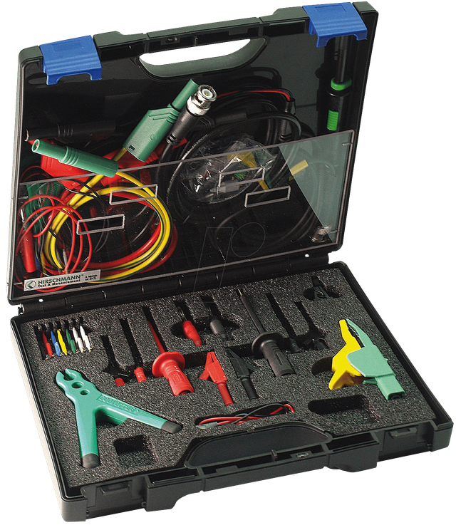 SKS-KOFFER ELEK - Prüfmittel-Set, 20-teilig, Servicekoffer Elektronik