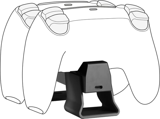 SL-460002-BK - TWINDOCK Charger für PS5, schwarz