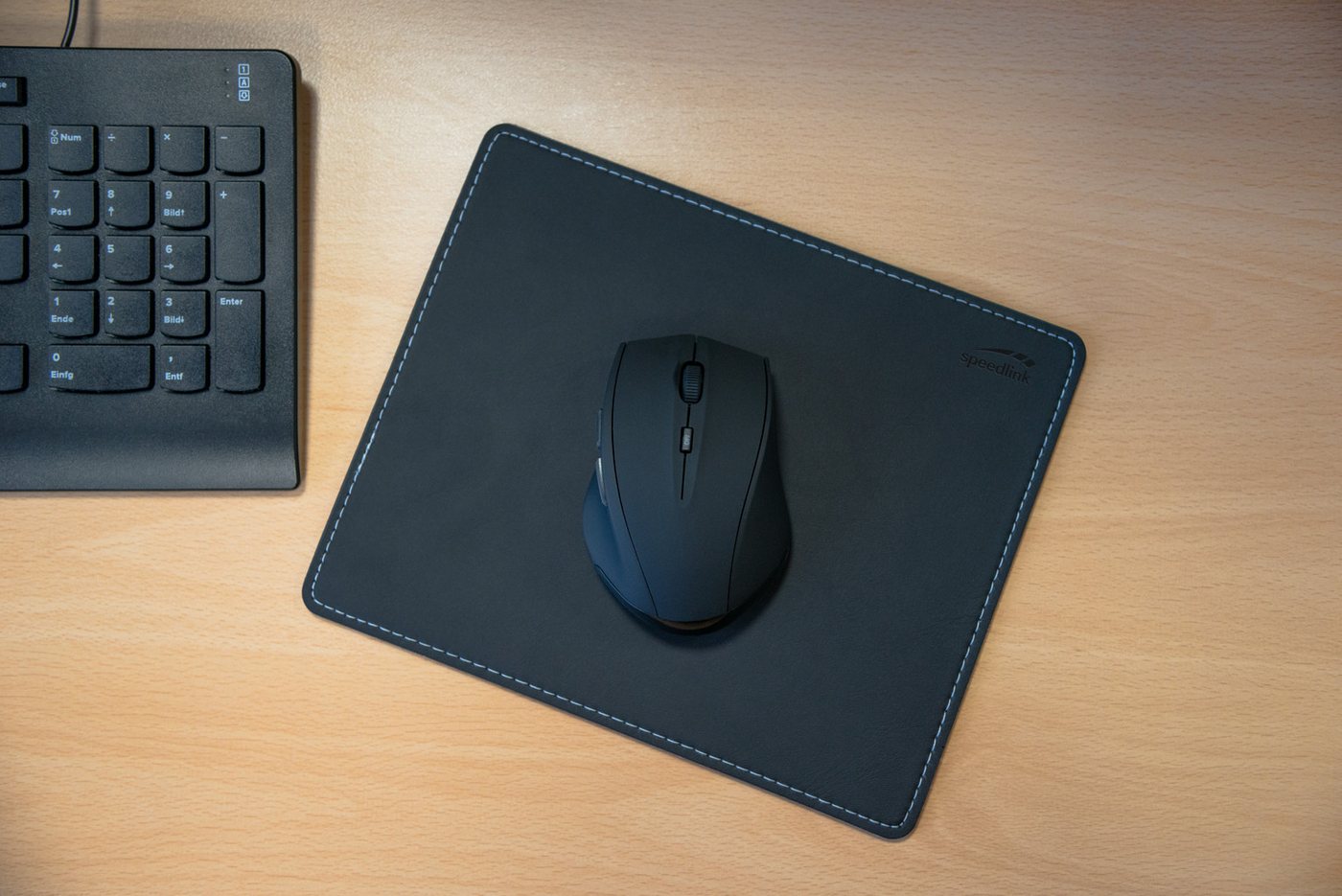 SL-6343-RRBK - Maus (Mouse), Funk, ergonomisch, schwarz