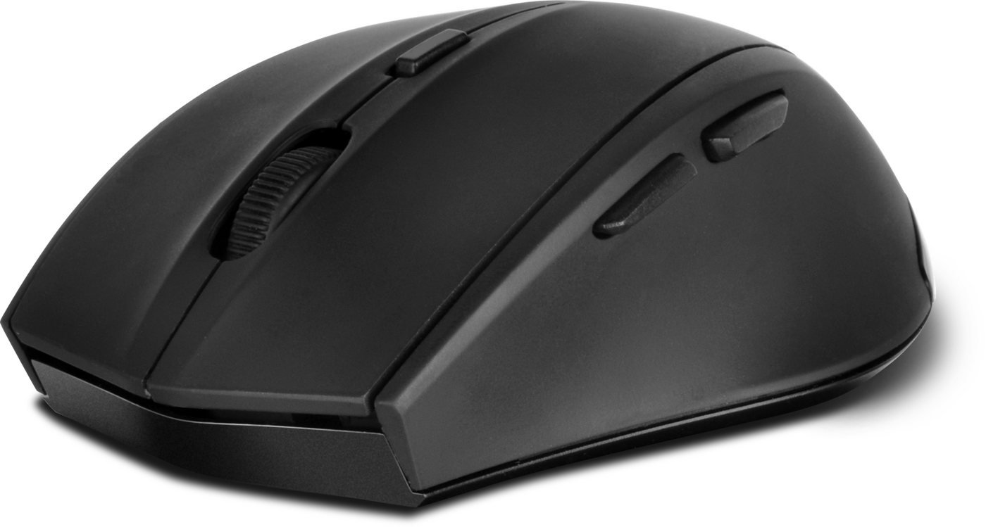 SL-6343-RRBK - Maus (Mouse), Funk, ergonomisch, schwarz Bild 3