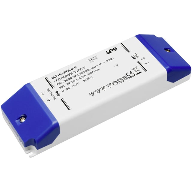 SLF SLT150-24VLG - LED-Trafo, 150 W, 24 V DC, 6250 mA
