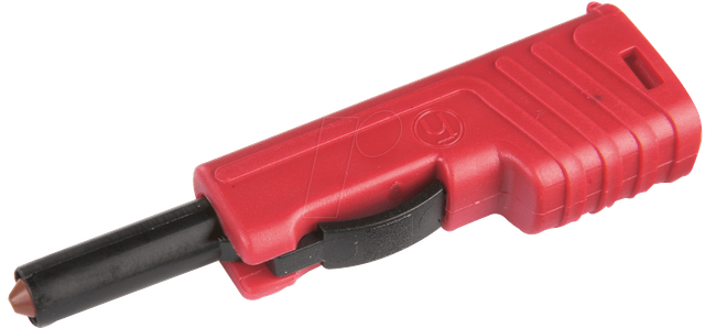 SLS 200 RT - Sicherheitslaborstecker, 4 mm, rot