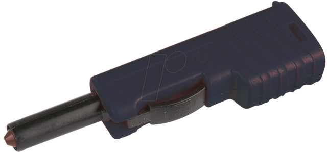 SLS 200 SW - Sicherheitslaborstecker, 4 mm, schwarz
