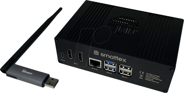 SMATTEX SM0093 - Home Assistant Black Plug & Play Set, 8 GB RAM, 256 GB SSD