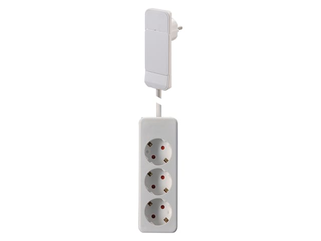 SMP 104556 - Steckdosenleiste, SmartPlug, 3-fach, 1,6 m, weiß