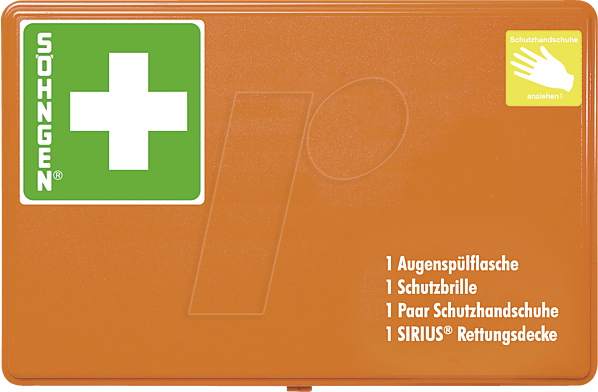 SNG 0301013 - GGVSEB-Schutzausrüstung, Kunststoff orange