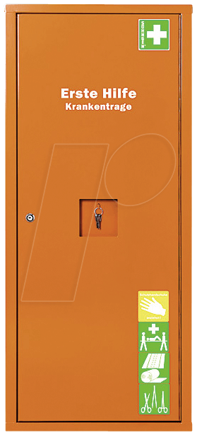 SNG 0501051 - Anbauschrank Erste-Hilfe-Trage, orange