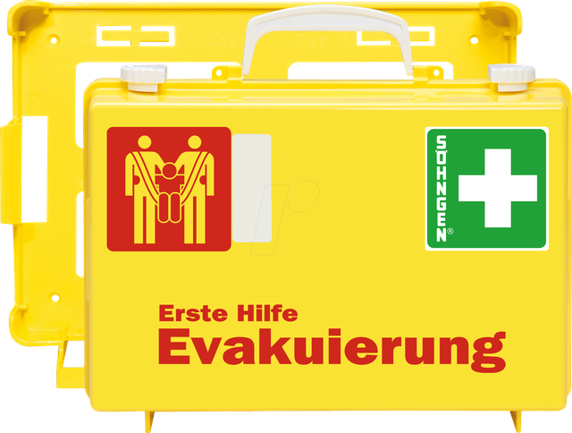 SNG 0601109 - Erste-Hilfe-Koffer-Evakuierung SN-CD, 1 Rettungssitz, gelb