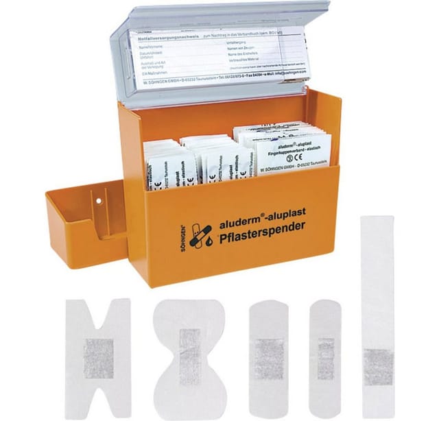 SNG 1009910 - Pflasterspender aluderm, -aluplast gefüllt, 115-tlg.
