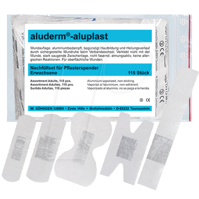 SNG 1009916 - Pflasterspender aluderm, -aluplast Nachfüllpack