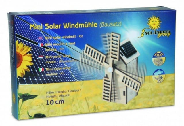 SOL-EXP 40005 - Solar-Bausatz, Mini-Windmühle