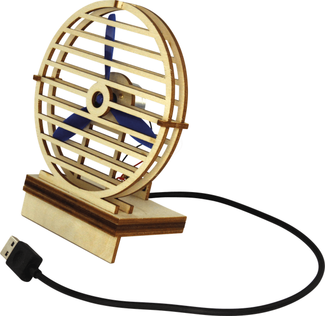 SOL-EXP 44498 - USB-Lüfter, Lötbausatz für USB (Powerbank oder Port)