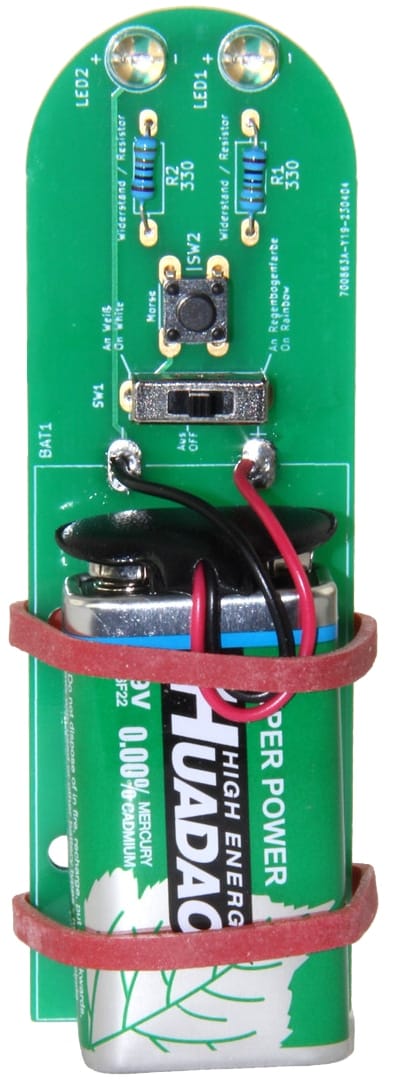SOL-EXP 65500 - Lötbausatz Taschenlampe mit Morse-/Disco-Licht