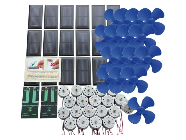 SOL-EXP 77774 - Klassensatz Solarantrieb, 20 Stück