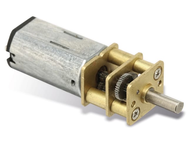 SOL-EXP G1000-12 - Getriebemotor G1000-12, Metallzahnräder, 1:1000, 2 - 12 V DC