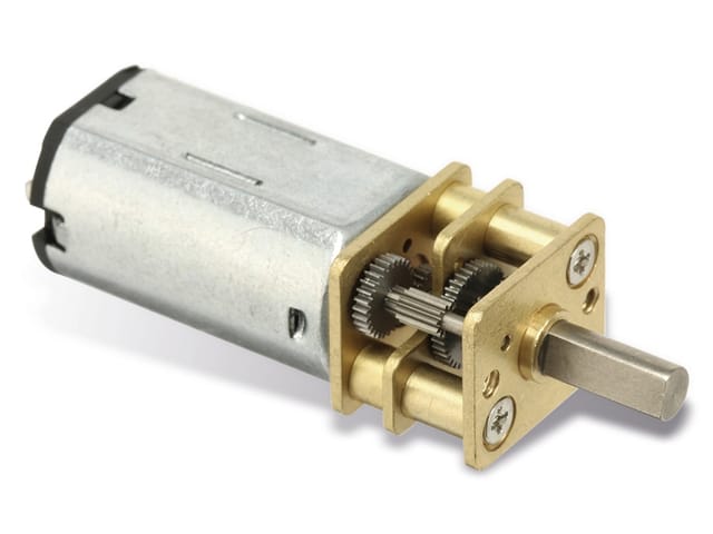 SOL-EXP G50 - Motor mit Metallgetriebe, Drehzahlen von 30@0,5V - 400@6V