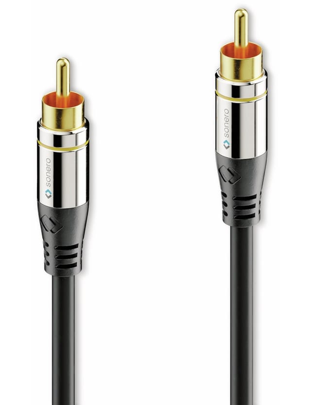 SON AC800-020 - Cinch Audio Kabel, Cinch Stecker, 2 m
