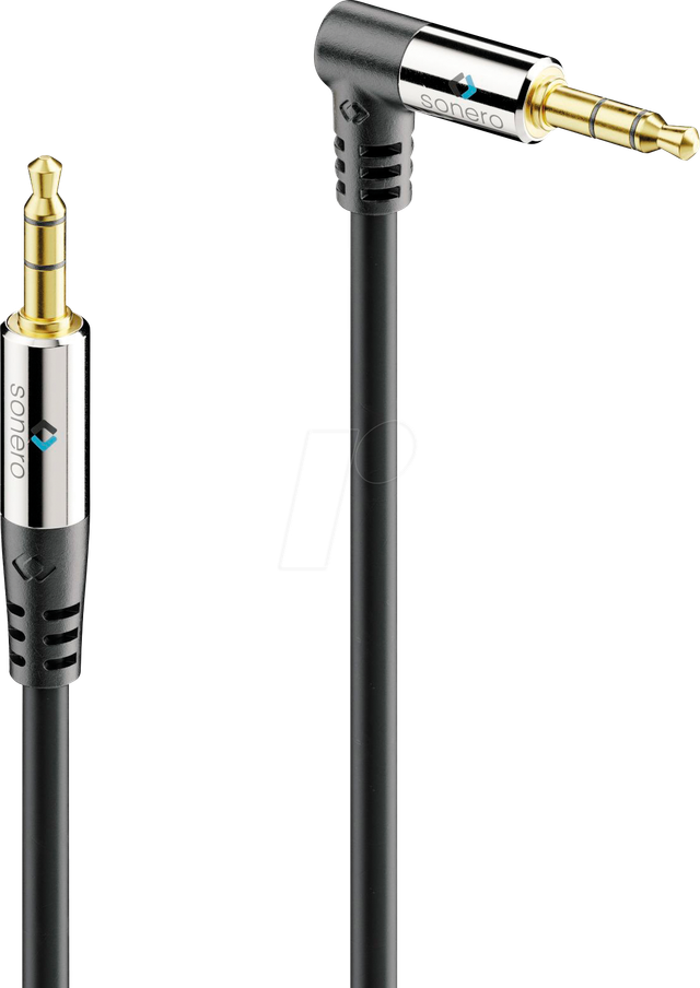 SON S-AC510-005 - sonero 3,5 mm Audio Kabel 1x 90° 0,5 m
