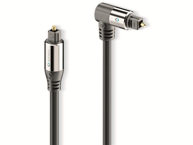 SON S-OC110-010 - Toslink Kabel, Toslink Stecker, 1x90°, 1,0 m