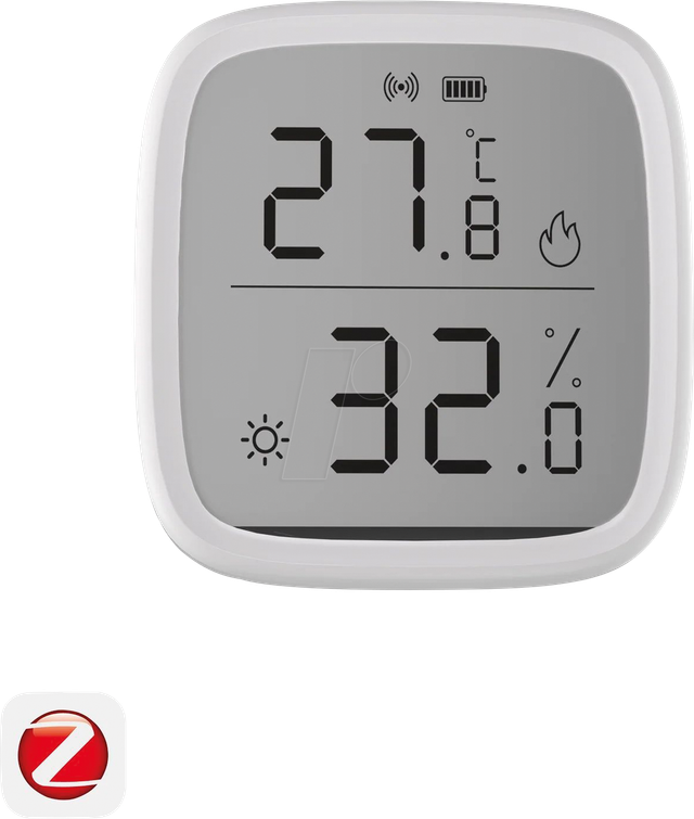 SON SNZB-02D - Temperatur-Feuchtigkeitssensor, Zigbee