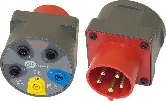 SONEL AGT-16P - Adapter für industrielle Steckdosen AGT-16P