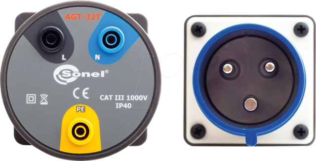 SONEL AGT-32T - Adapter für industrielle Steckdosen AGT-32T