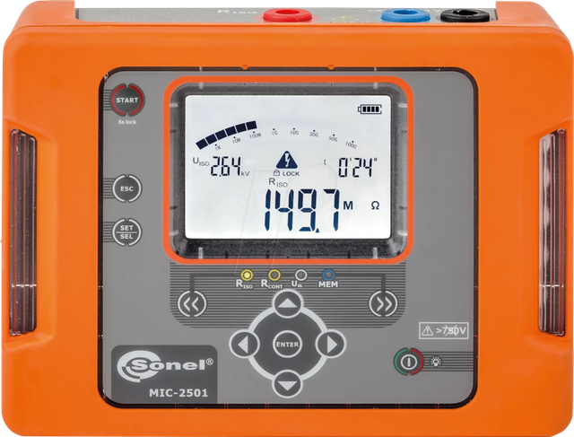 SONEL MIC-2501 - Isolationswiderstandsprüfgerät MIC-2501