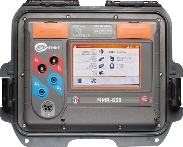 SONEL MMR-650 - Wicklungs- und Niederohmmessgerät MMR-650