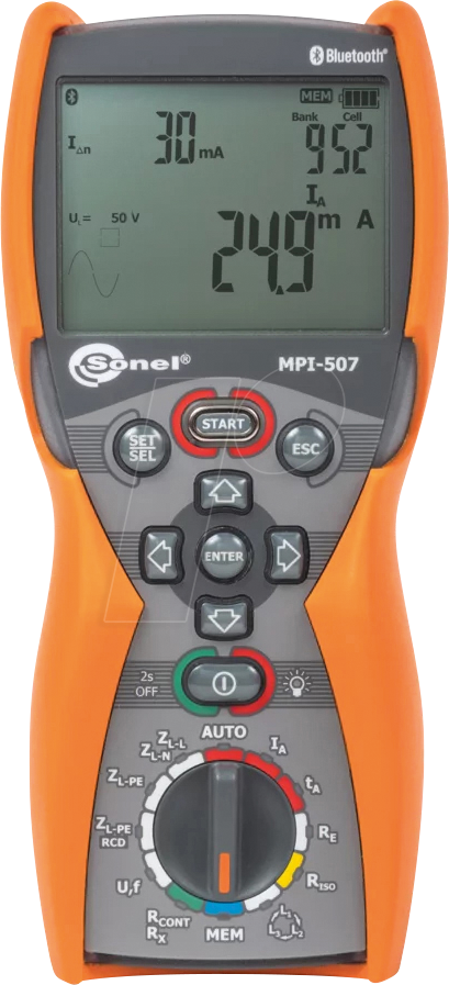 SONEL MPI-507 - Multifunktions-Installationsprüfgerät MPI-507