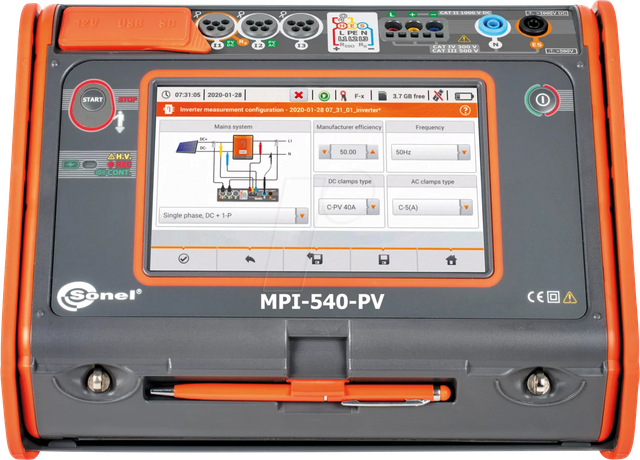 SONEL MPI-540-PV - Multifunktions-Installationsprüfgerät MPI-540-PV