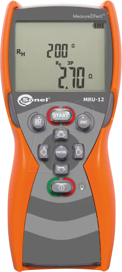 SONEL MRU-12 - Erdungswiderstandsmessgerät MRU-12
