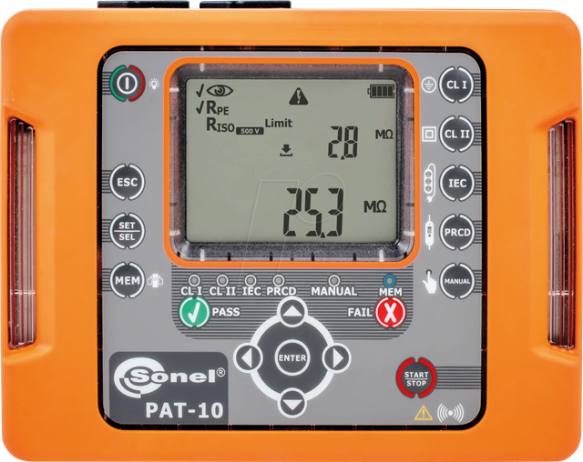 SONEL PAT-10 - Gerätetester nach DIN VDE 0701-0702, PAT-10