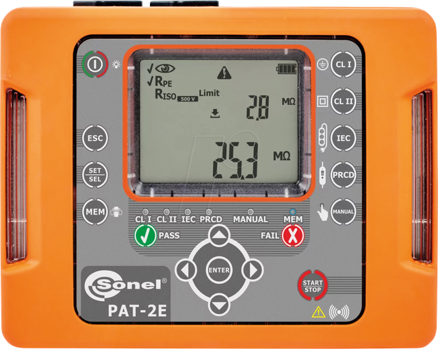 SONEL PAT-2E - Gerätetester nach DIN VDE 0701-0702, PAT-2E