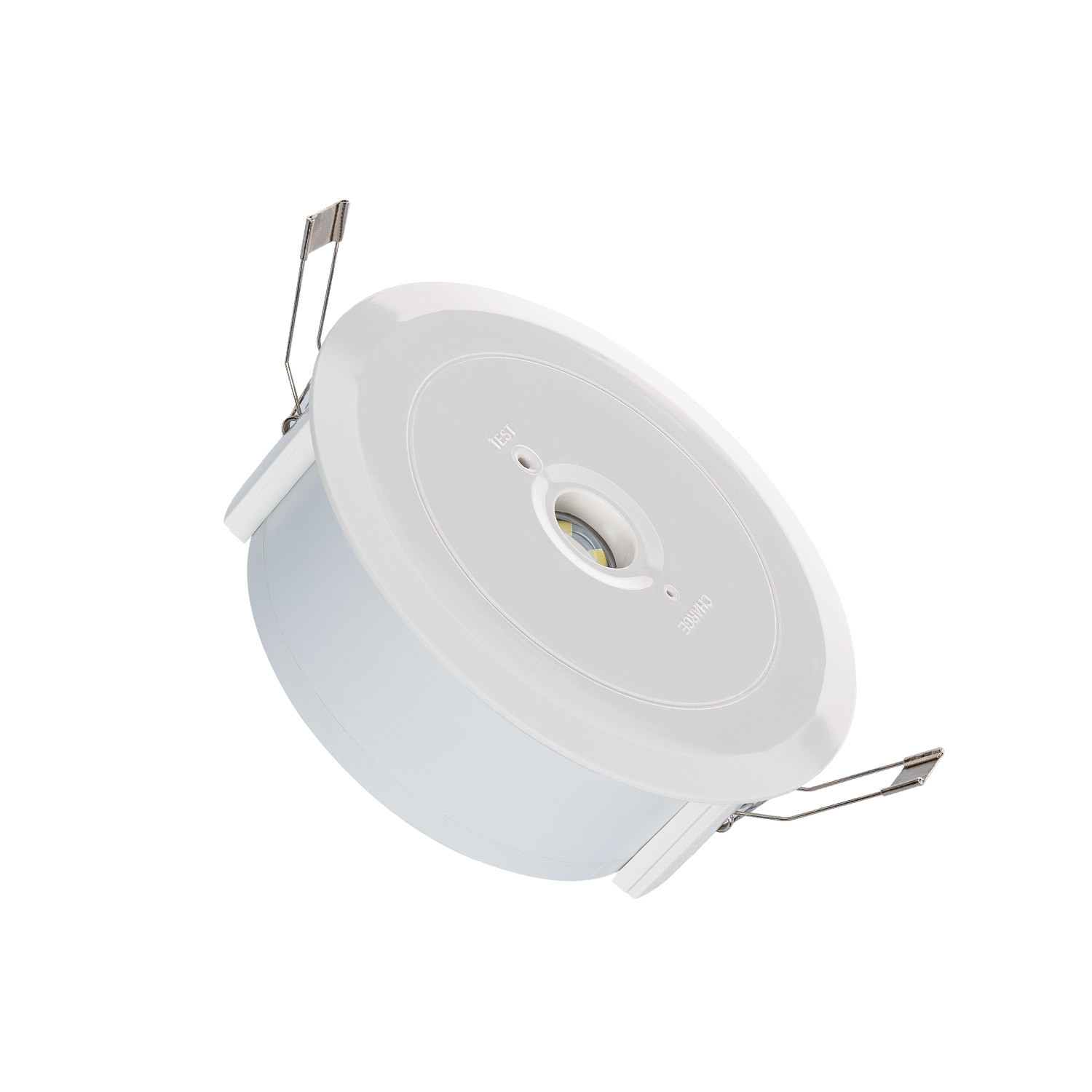 Led Notleuchte Einbau 120lm Schnitt Ø136 Mm 3 Stunden Betriebsdauer Weiß 2.5 W