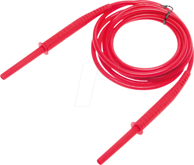 SONEL REBB10K - Prüfleitung, 3,0 m, rot, gesichert, 11 kV