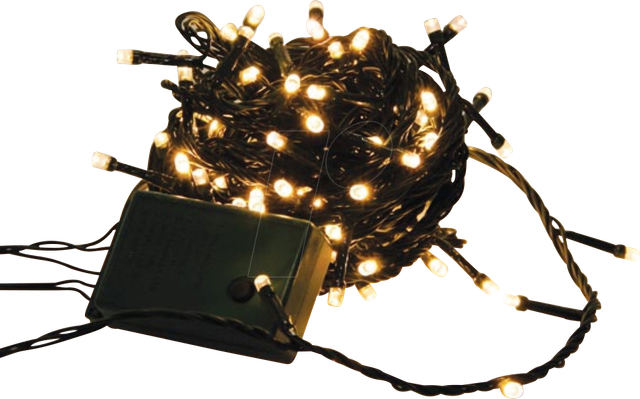 SP-812024VUW - LED-Lichterkette, 8 m, 120 LEDs, warmweiß, 230 V