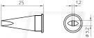 SPITZE LHT C - Lötspitze LHT C, 3,2 mm, meißelförmig, gerade