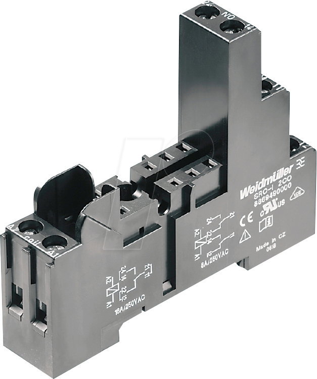 SRC-I 2CO - Relaissockel RIDERSERIES RCI für 2 Wechsler