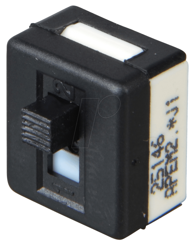 SS 25146 NH - Schiebeschalter, gerade, RM2,54 - 2x Ein - Ein