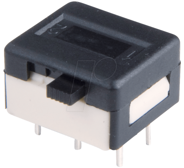 SS 25346 N - Schiebeschalter, 90°, RM2,54 - 2x Ein - Ein