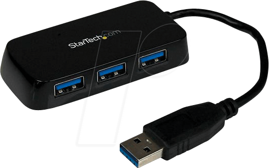 ST 4300MINU3B - USB 3.0 Hub 4 Port SuperSpeed USB-A