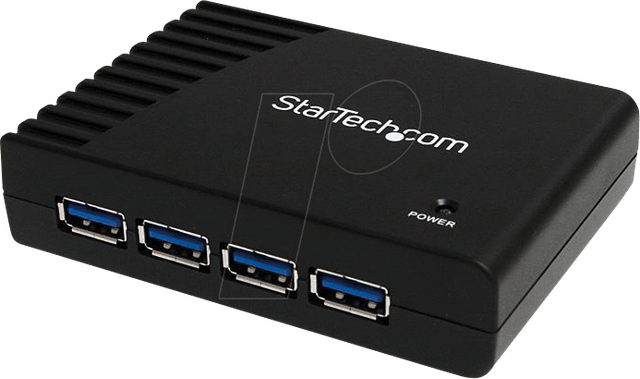 ST 4300USB3EU - USB 3.0 4 Port Hub, 4x USB-A, schwarz