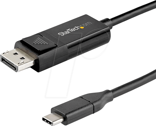 ST CDP2DP142MBD - USB 3.0 C Stecker auf DP Stecker, DP 1.4, 8K@30 Hz, 2 m