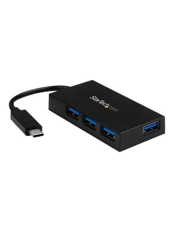 ST HB30C4AFS - USB 3.0, 4 Port USB-C Hub, 4x USB-A, schwarz