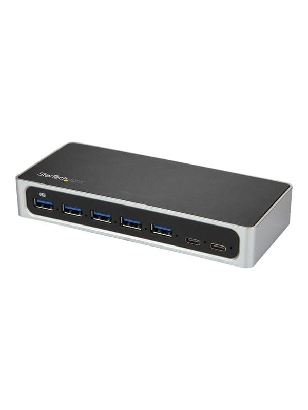ST HB30C5A2CSC - USB 3.0, 7 Port USB-C Hub, 5x USB-A 2x USB-C, schwarz/silber