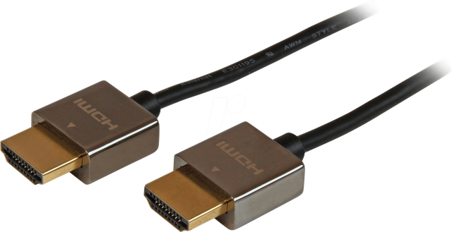 ST HDPSMM1M - HDMI-A Stecker > Stecker, metall, UHD 1 m
